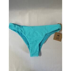 FP Toast Swim Low Rise Hipster Bikini Bottom Turquoise SZ Sm